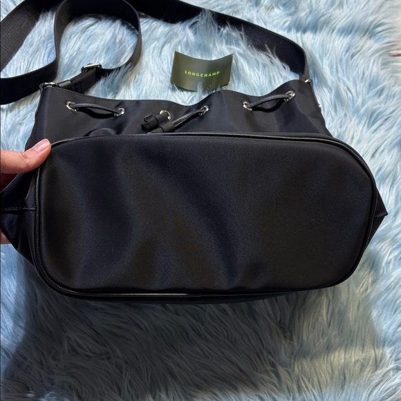 Longchamp Black Le Pilage Neo Bucket Bag - Picture 5 of 13